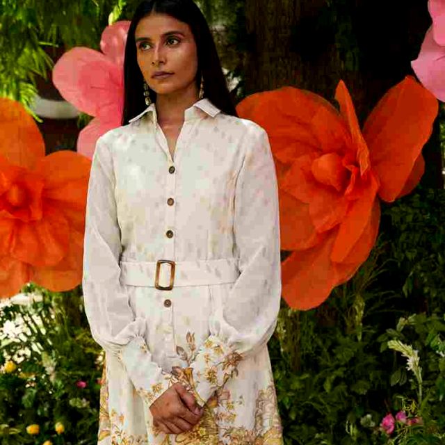 White dress for girl